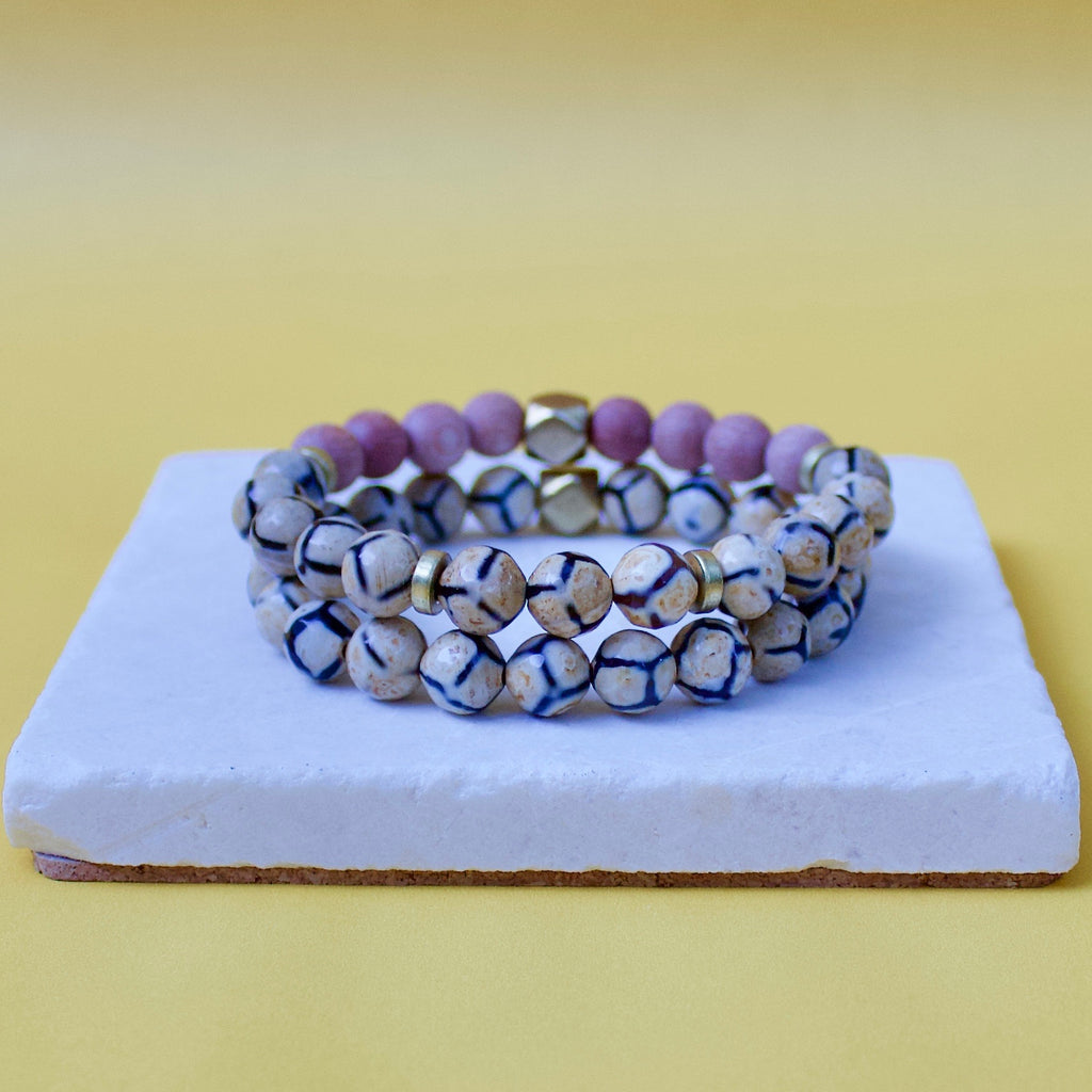 The Iris | Faceted Agate