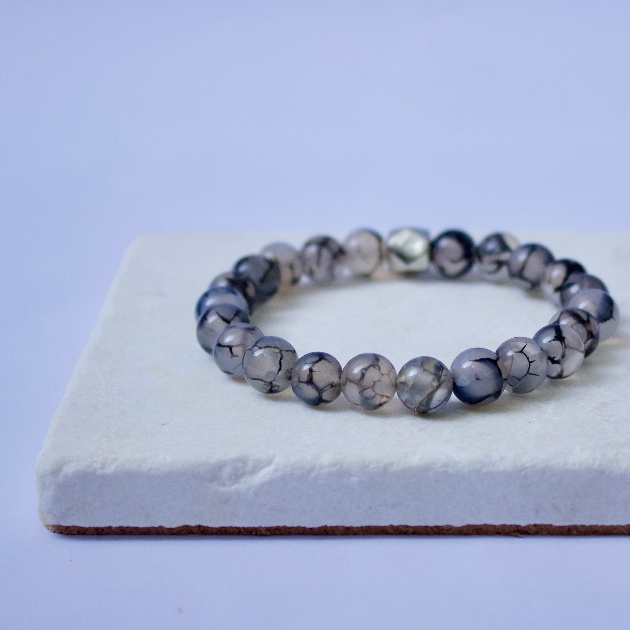 Dragon vein agate bracelet shop