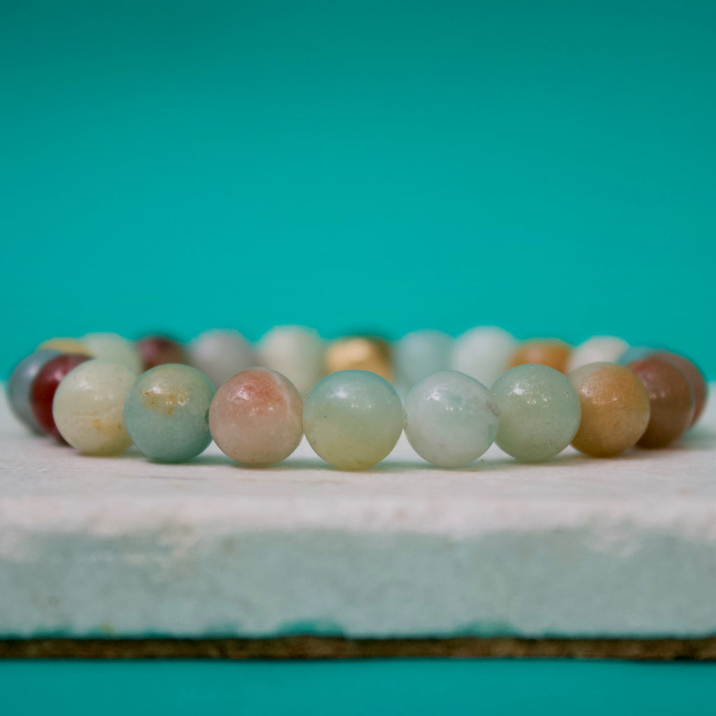 Multicolor Amazonite Gemstone Bracelet