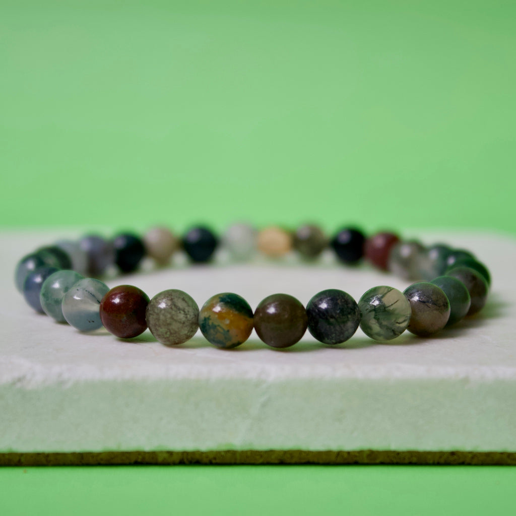 Fancy Jasper Gemstone Bracelet