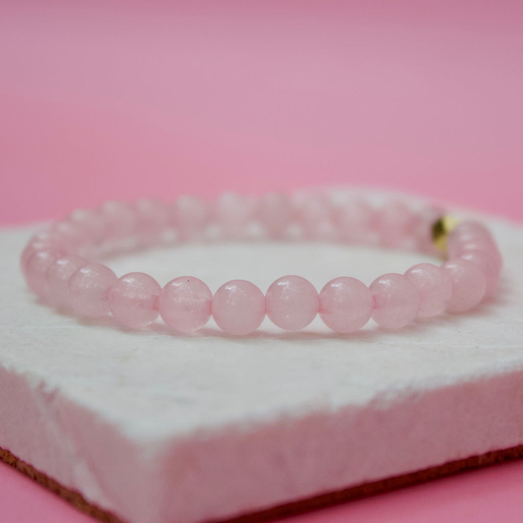 Rose Quartz Gemstone Bracelet