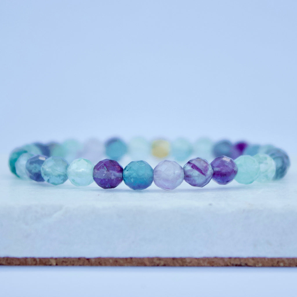 The Iris | Faceted Fluorite