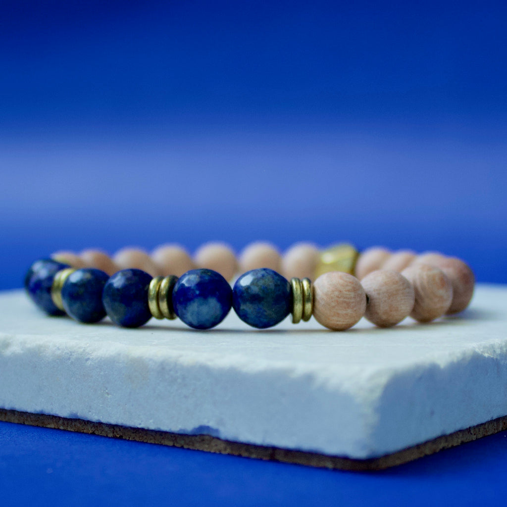 The Athena | Faceted Lapis Lazuli