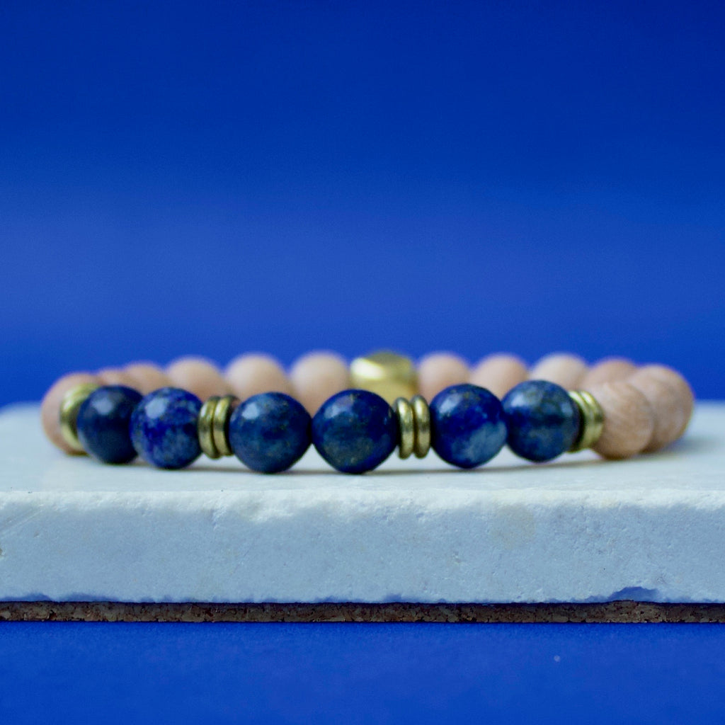 The Athena | Faceted Lapis Lazuli