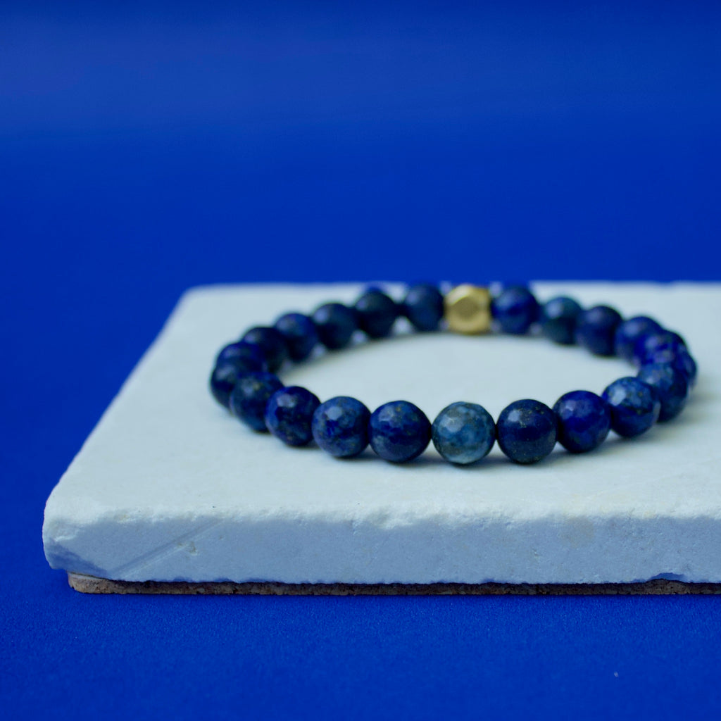 The Iris | Faceted Lapis Lazuli