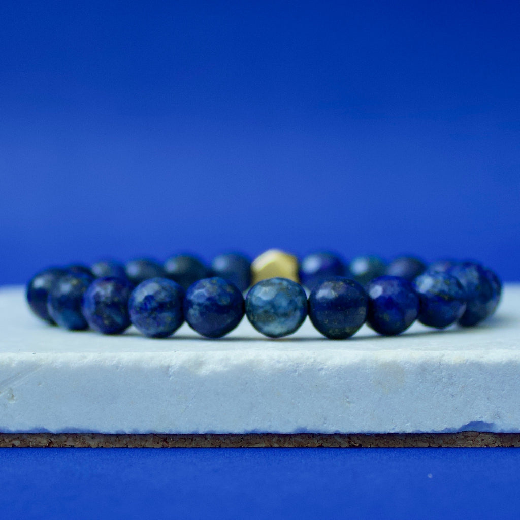 The Iris | Faceted Lapis Lazuli