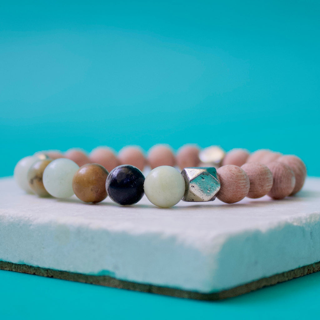 The Rhea | Multicolor Amazonite