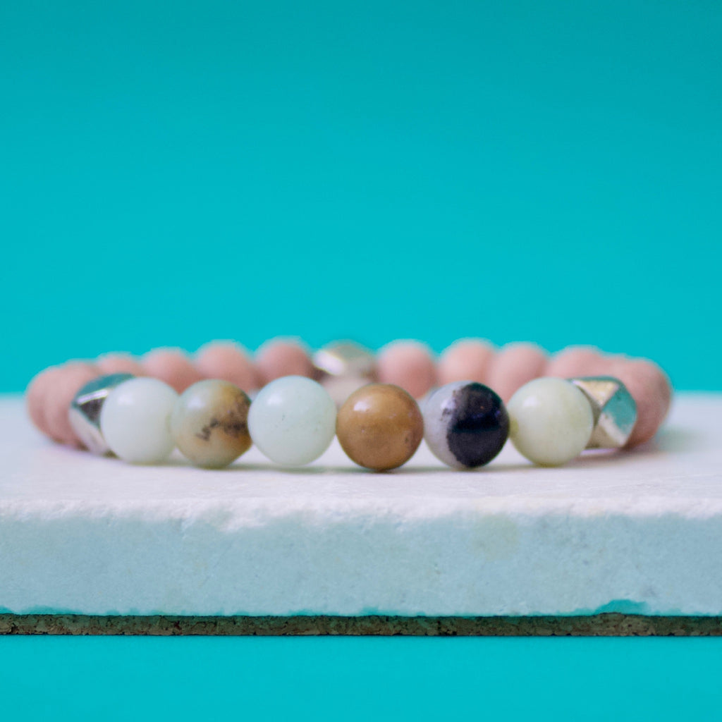 The Rhea | Multicolor Amazonite